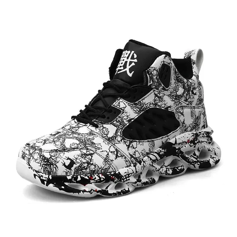 High Top Lightweight Running Shoes Men Sports Shoes Men Sneakers Men's Shoes Sport Yellow Training Gym