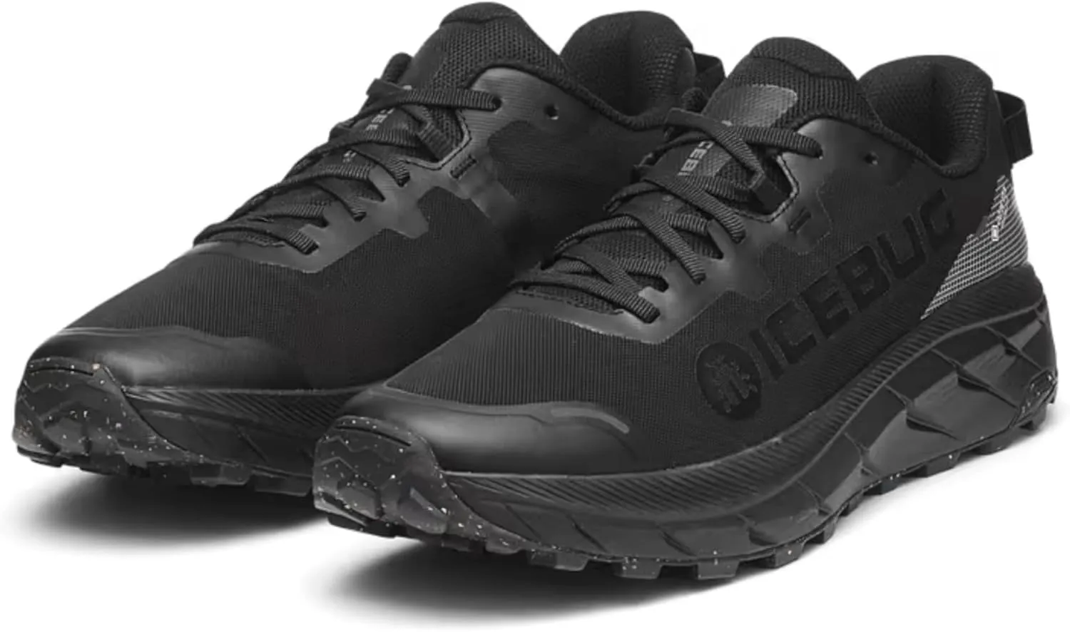 Icebug Mens Arcus2 RB9X GTX Road Running Shoe with Traction Sole, Black