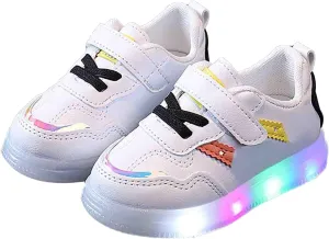 Kids Light Up Shoes Baby Toddler Flash Sneakers with Luminous Sole for Boys Girls Best Gift for Christmas Day
