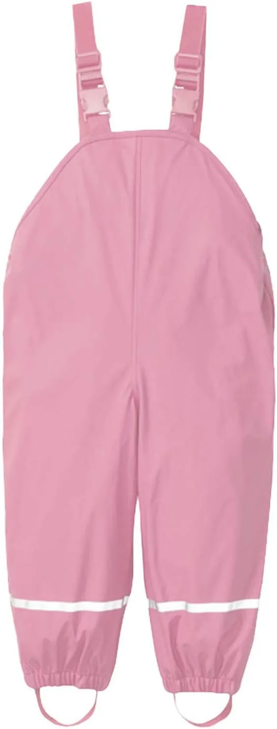 Kids Waterproof Rain Pant Outdoor Lightweight Cozy Rainwear Waterproof Rain Pants for Toddlers and
