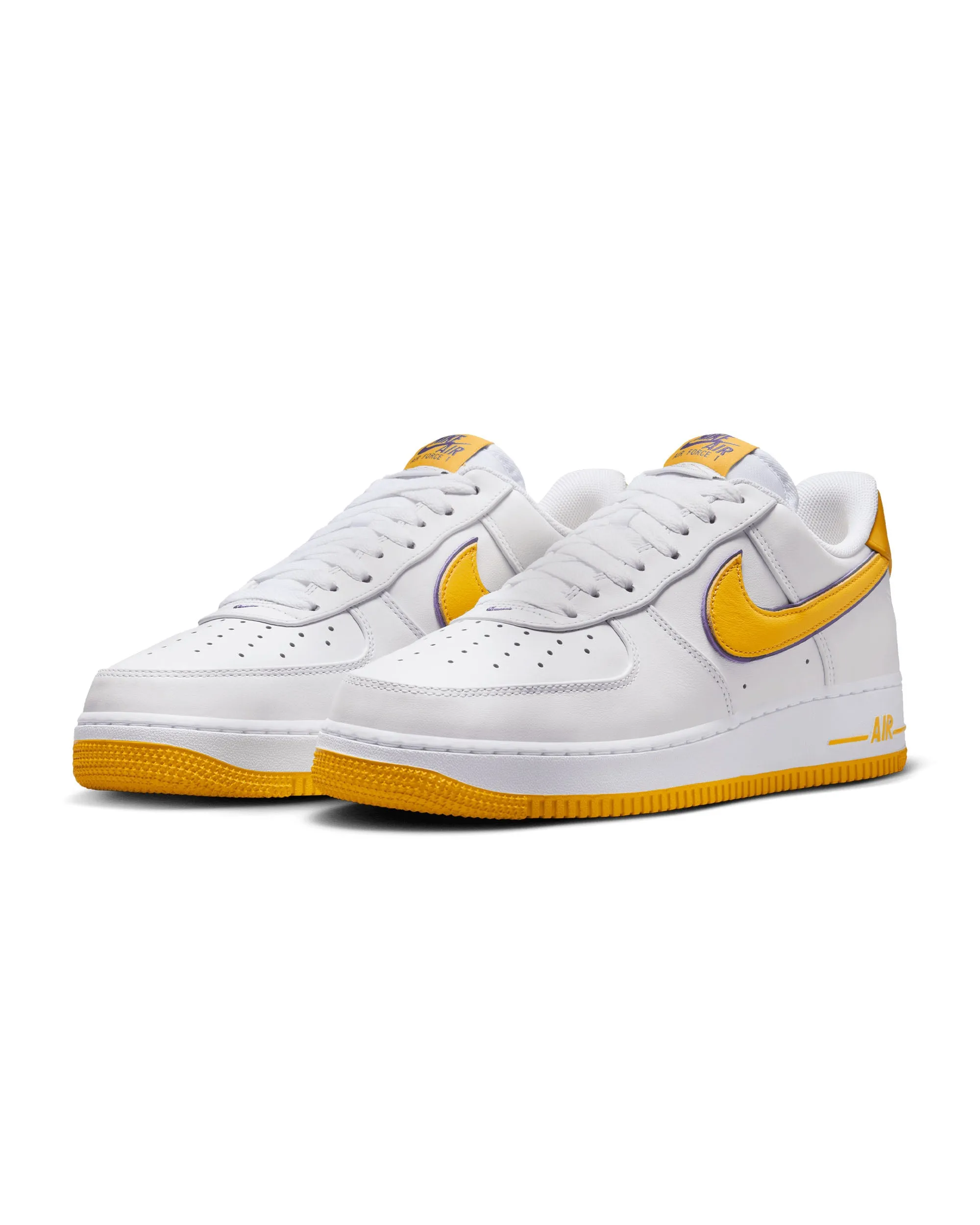 Kobe Bryant Air Force 1 Low Retro - White / Varsity Maize / Varsity Purple
