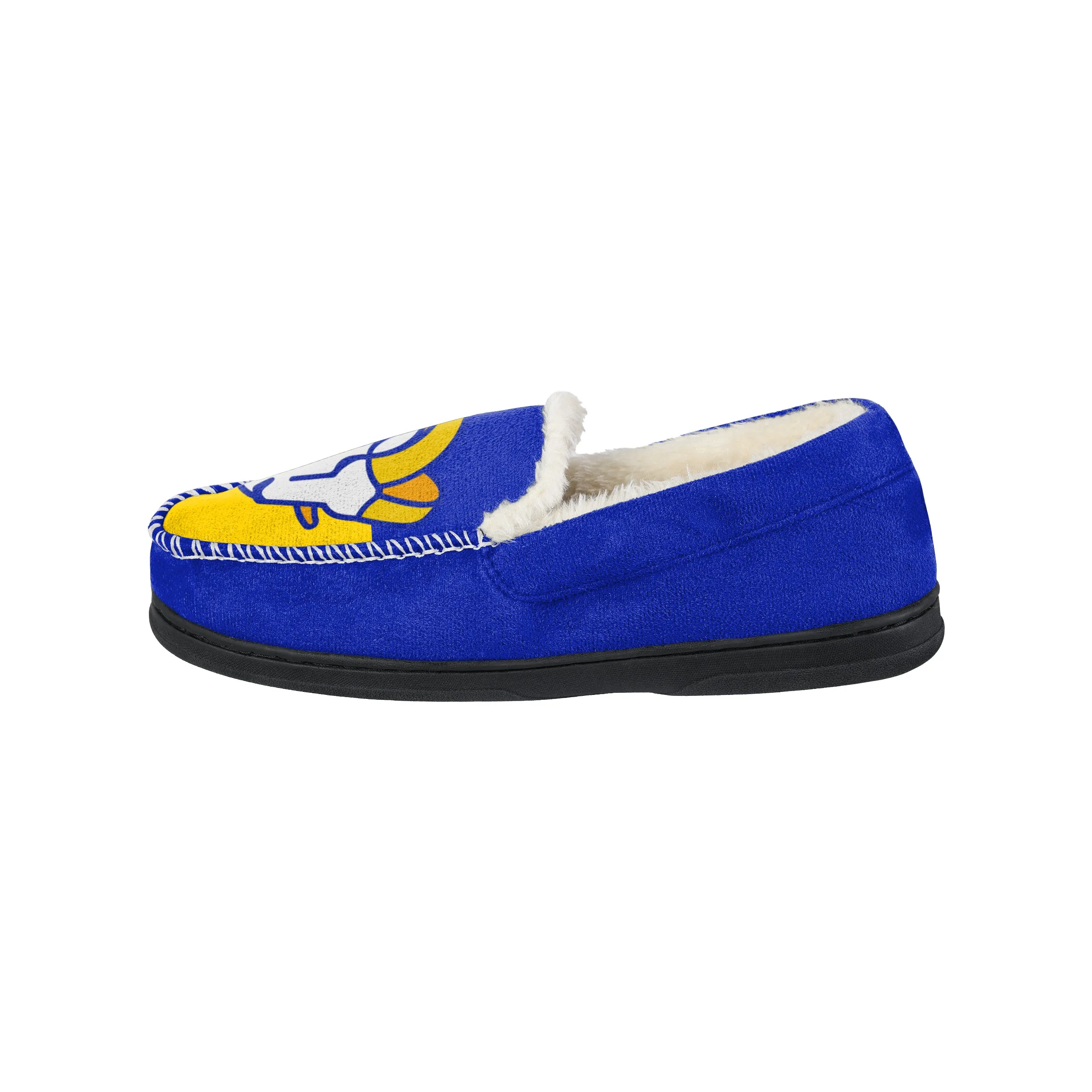 LOS ANGELES RAMS MEN'S COLOR BLOCK MOCCASINS