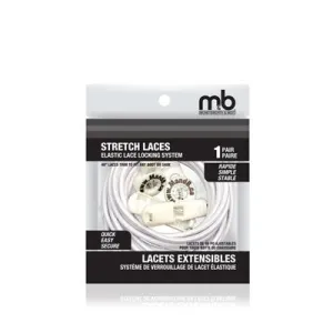 M & B Stretch Lace White