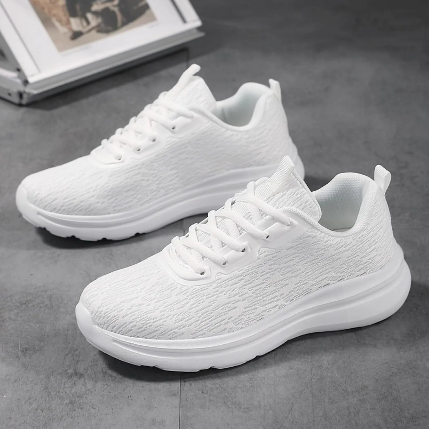 Mens Athletic Shoes Men's Shoes Tennis Shoe for Men Slip on Shoe for Men Mesh Running Trail Sneaker