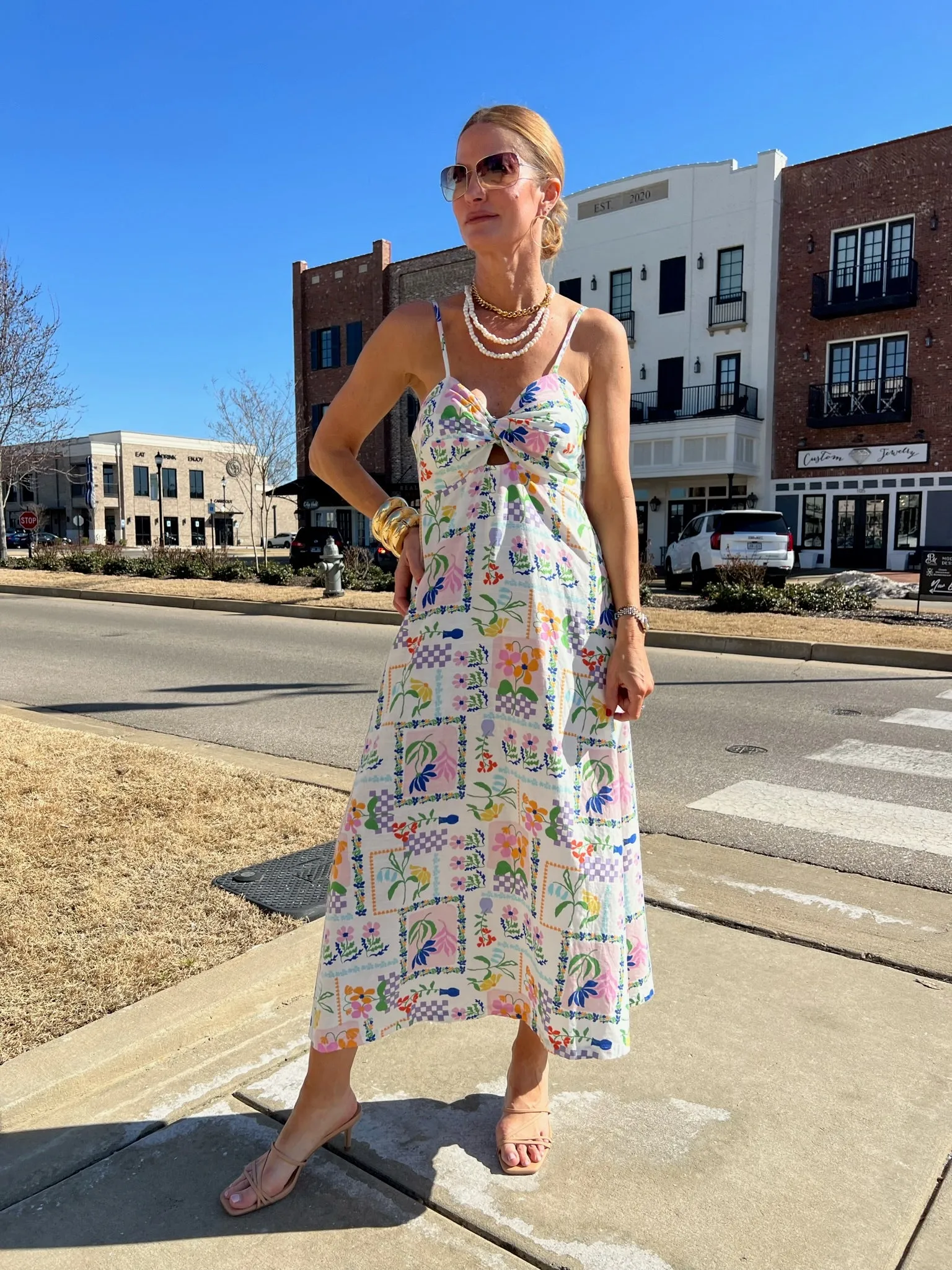 Mink Pink | NIKITA TWIST MIDI DRESS