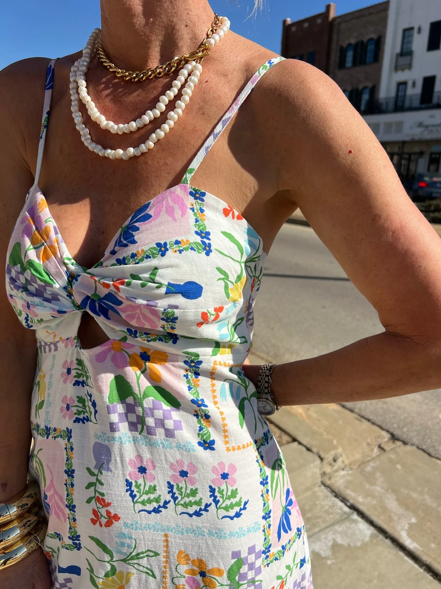Mink Pink | NIKITA TWIST MIDI DRESS