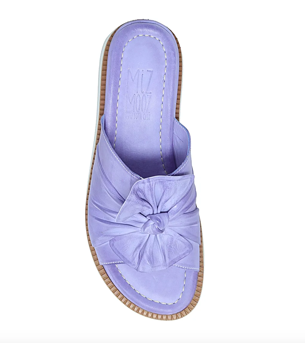 MIZ MOOZ "EVY" IRIS PURPLE SLIDE