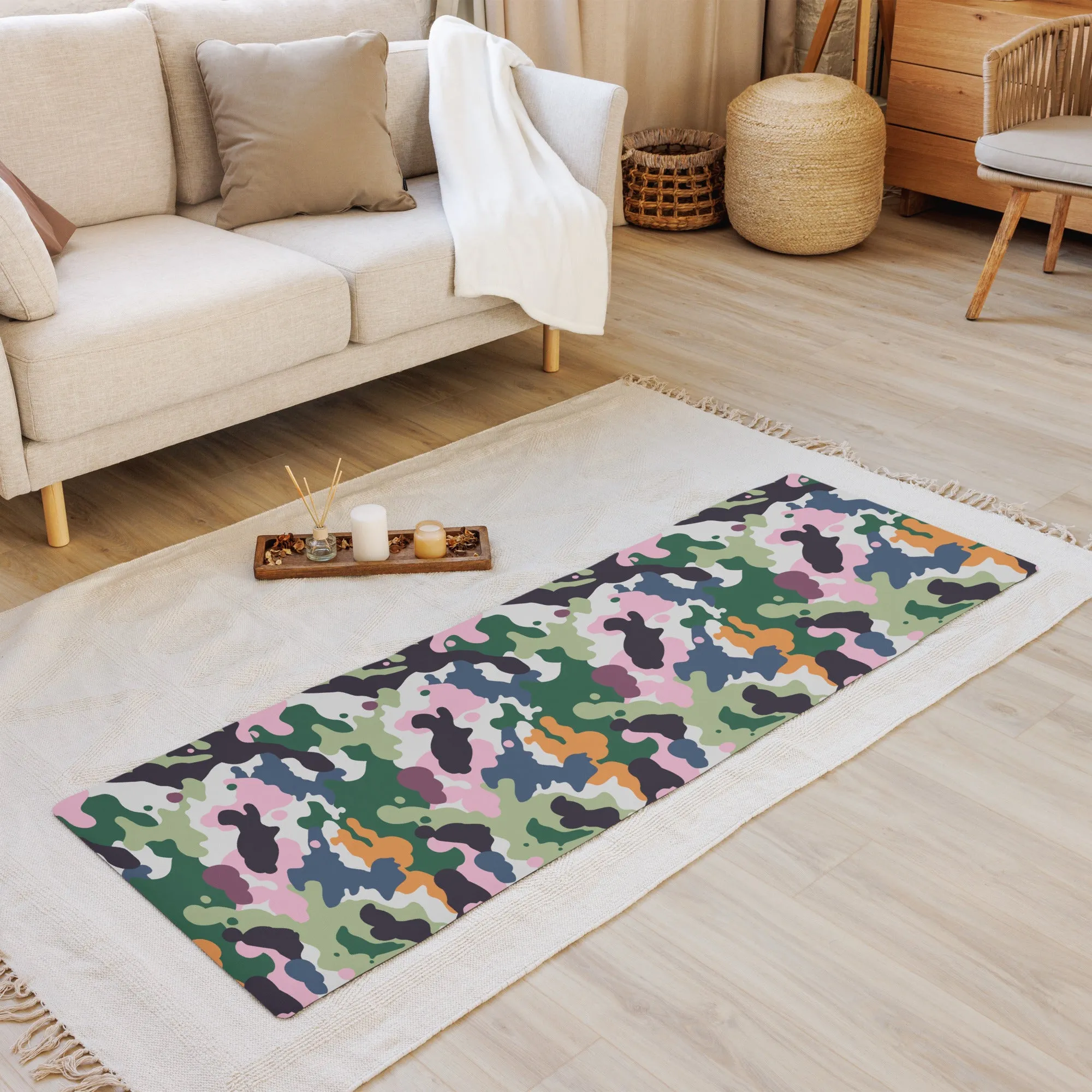 Modern Camo Yoga Mat