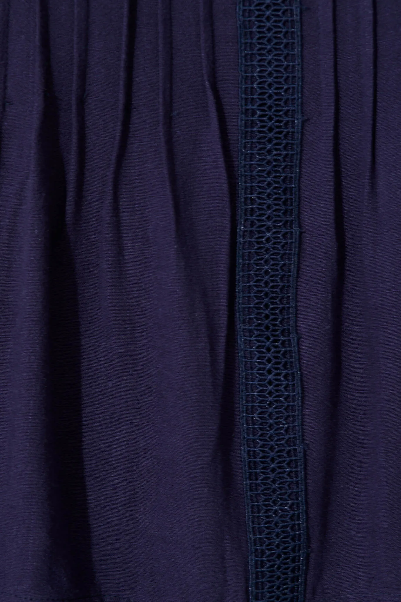 Navy Linen Blend Cami Top by Elin