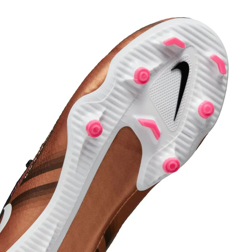 Nike Jr. Phantom GT2 Academy MG Little/Big Kids' Multi-Ground Soccer Cleats - Metallic Copper