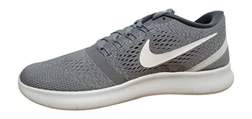 nike womens free RN running trainers 831509 sneakers shoes (US 8.5, cool grey white pure platinum 013)