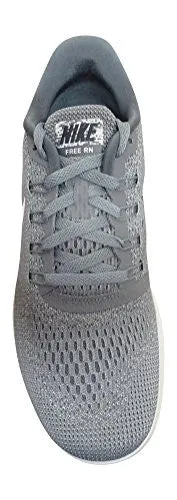 nike womens free RN running trainers 831509 sneakers shoes (US 8.5, cool grey white pure platinum 013)