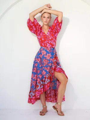 Olivia Dress - Lily Paradise Print