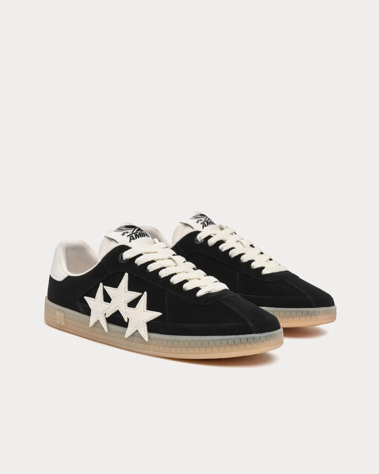 Pacific Suede Black Low Top Sneakers