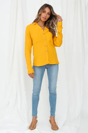 Passenger Side Shirt Mustard