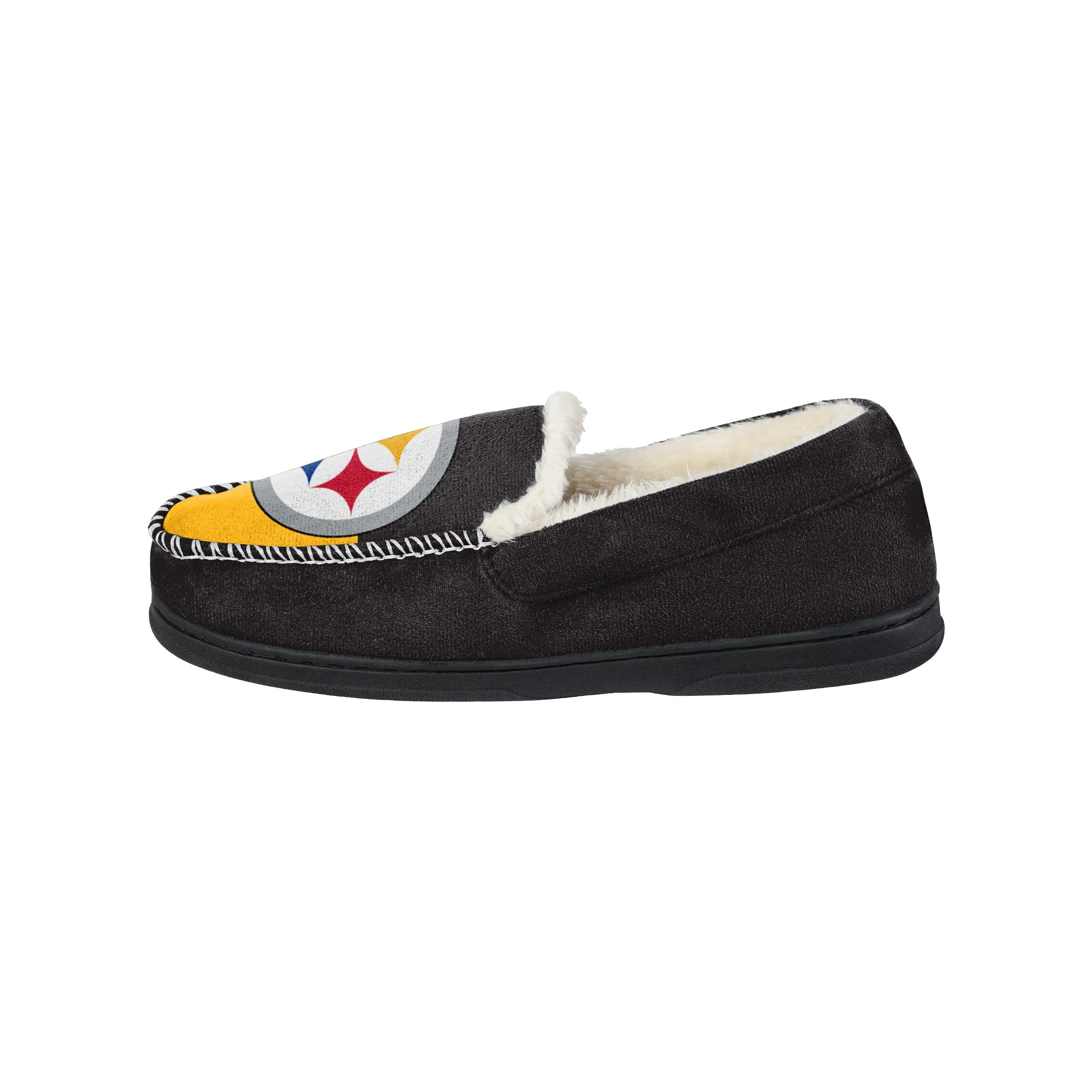 PITTSBURGH STEELERS MEN'S COLOR BLOCK MOCCASINS