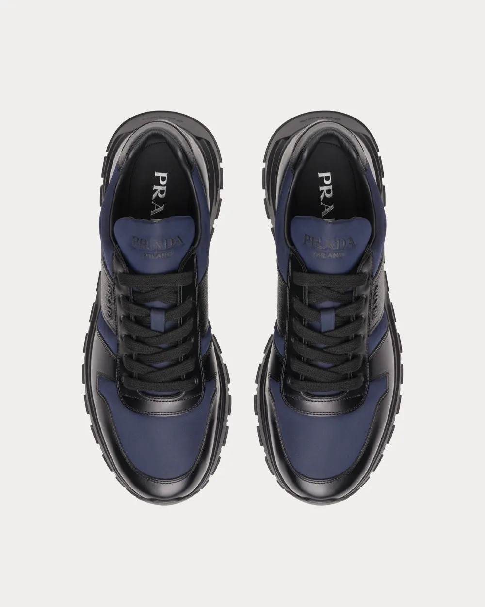 PRAX 01 Black / Blue Low Top Sneakers