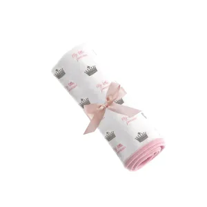Princess Crown Print Blanket