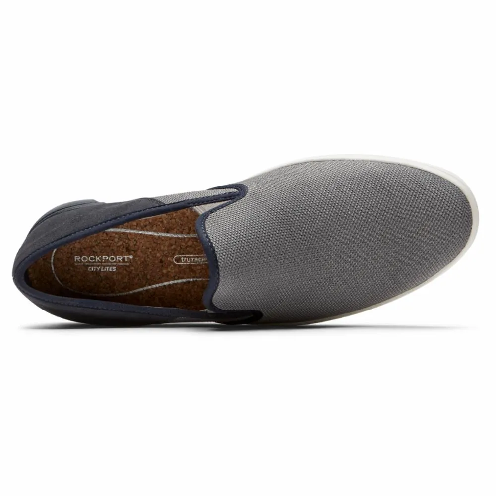 Rockport Men CL COLLE SLIPON MESH GREY MULTI MESH