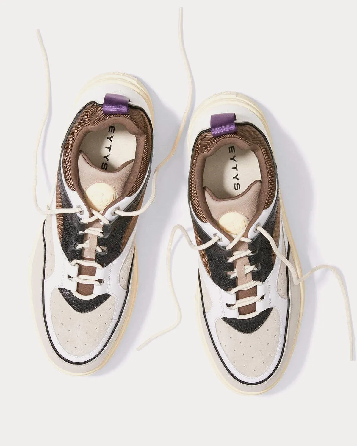 Sidney Leather Macchiato Low Top Sneakers