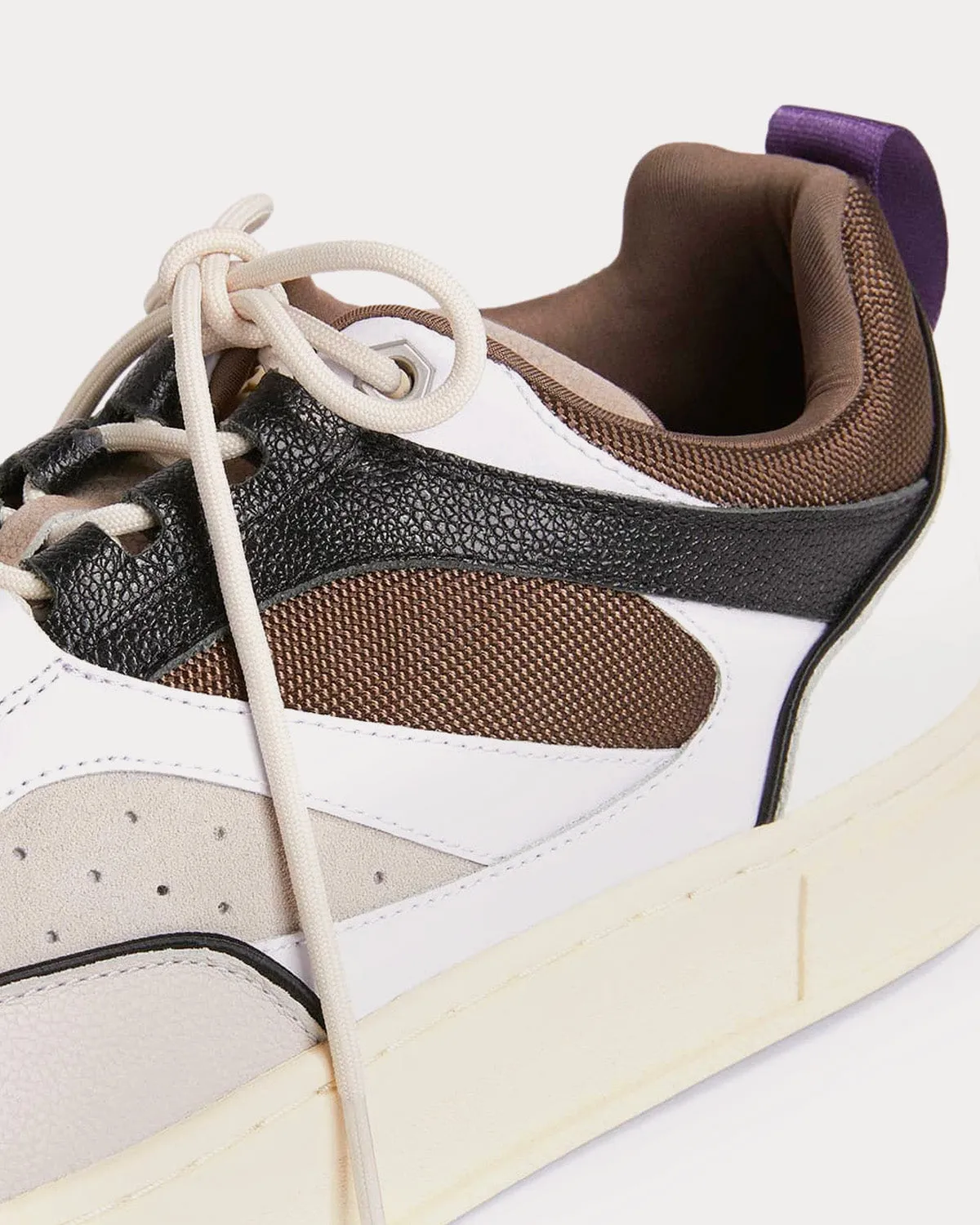 Sidney Leather Macchiato Low Top Sneakers