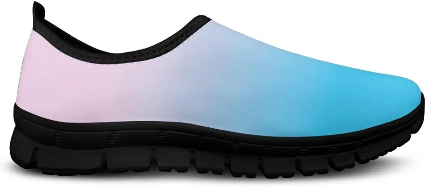 Sneakers for Women Cozy Casual Low Top Lightweight Non-Slip Loafers Athletic Running Shoes Breathable Workout Walking Sneaker for Women US 5.5-11.5