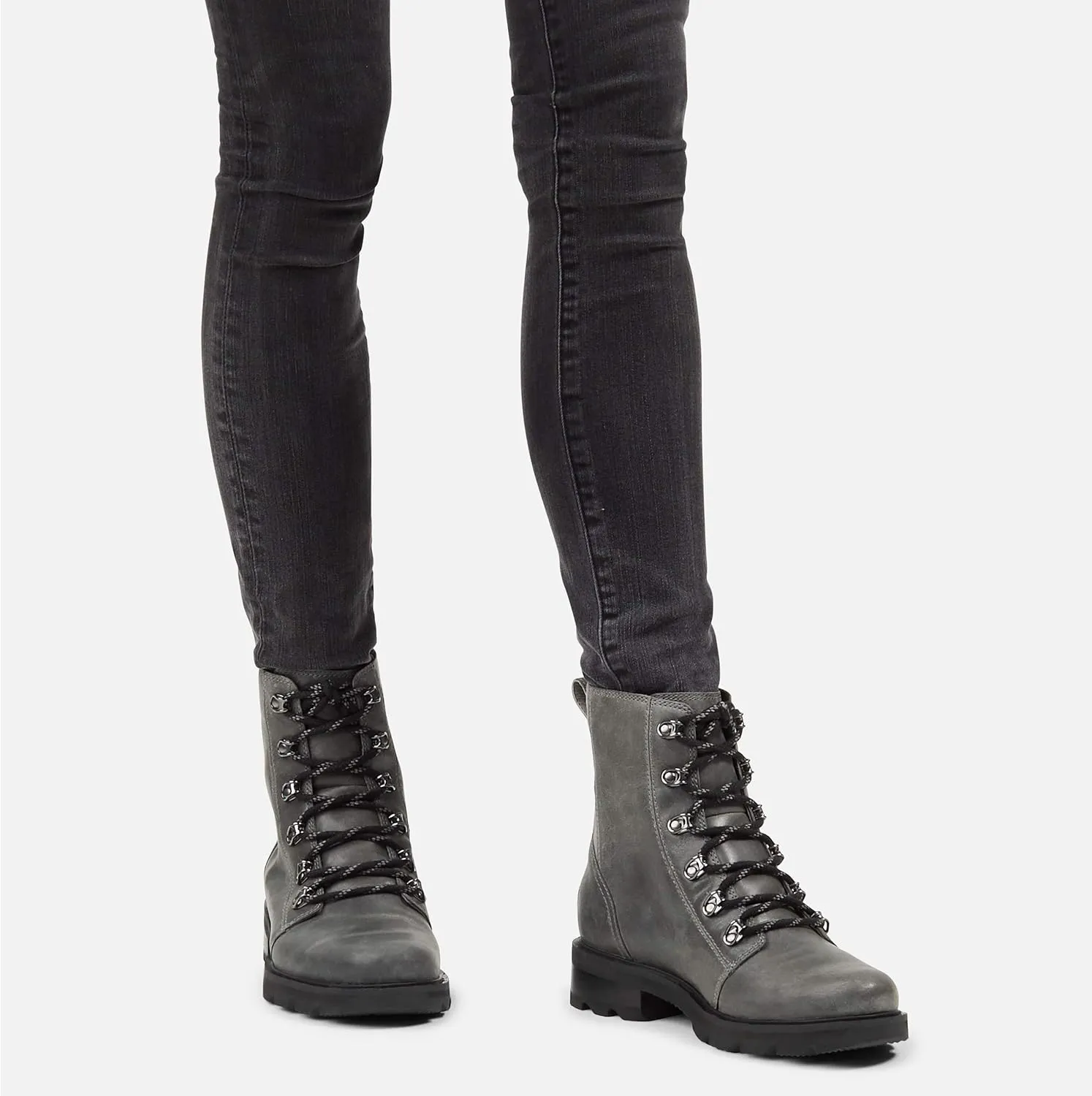 Sorel Women's Lennox Lace Rain Boot  Waterproof Leather Boots