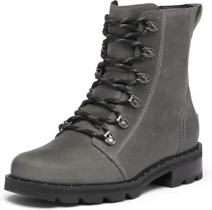 Sorel Women's Lennox Lace Rain Boot  Waterproof Leather Boots