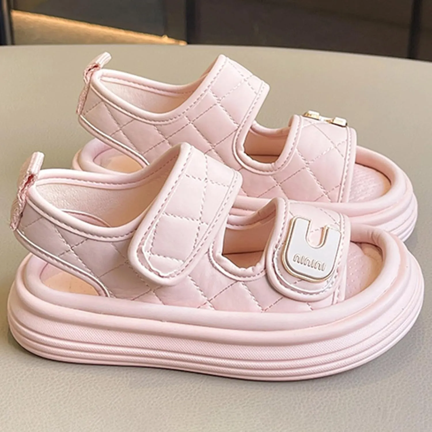 Summer Soft Bottom Non Slip Little Girl Sports Beach Shoes Female Shoes Girls Sandals Girls Sandles Sandals for Girl