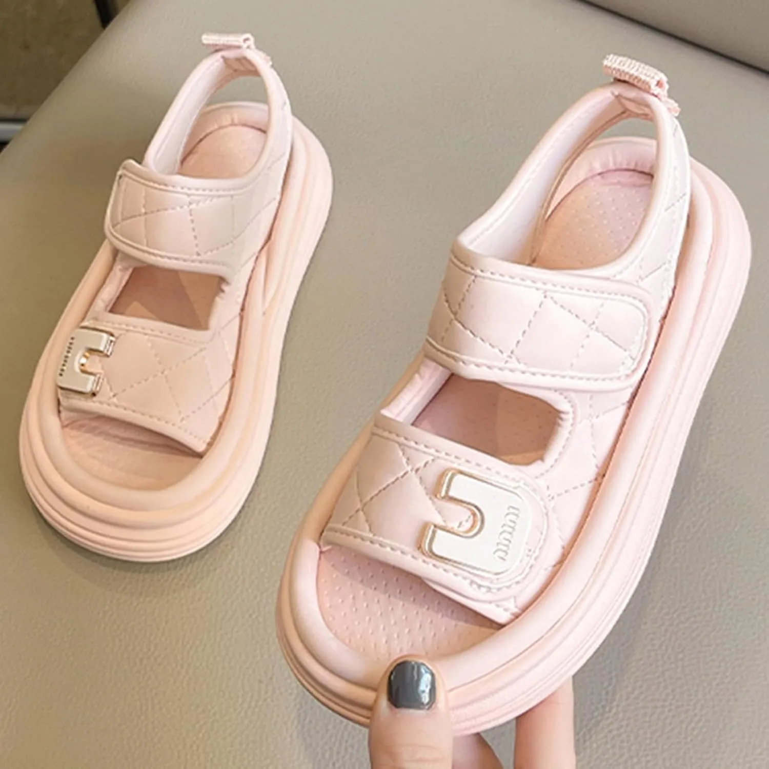 Summer Soft Bottom Non Slip Little Girl Sports Beach Shoes Female Shoes Girls Sandals Girls Sandles Sandals for Girl