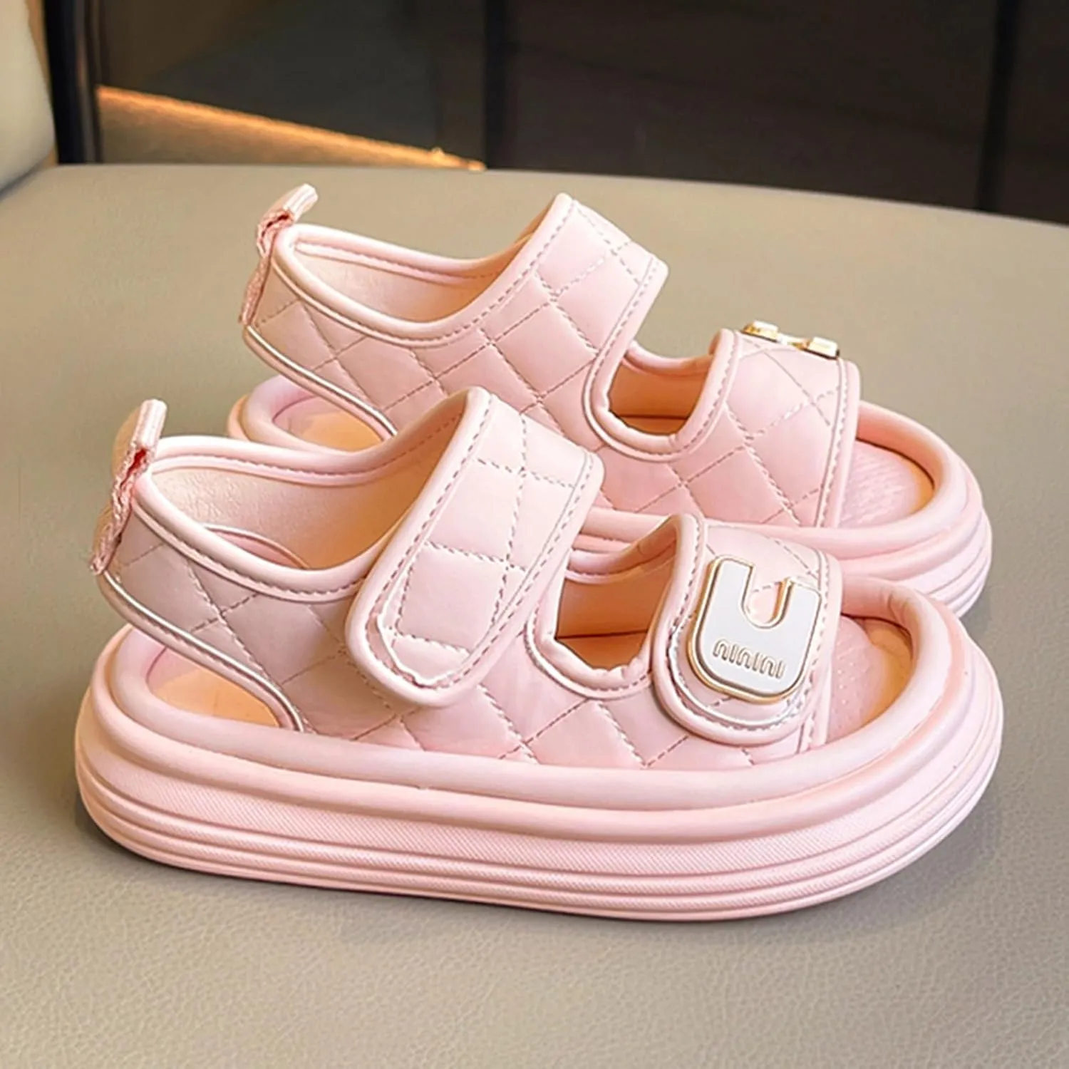 Summer Soft Bottom Non Slip Little Girl Sports Beach Shoes Female Shoes Girls Sandals Girls Sandles Sandals for Girl