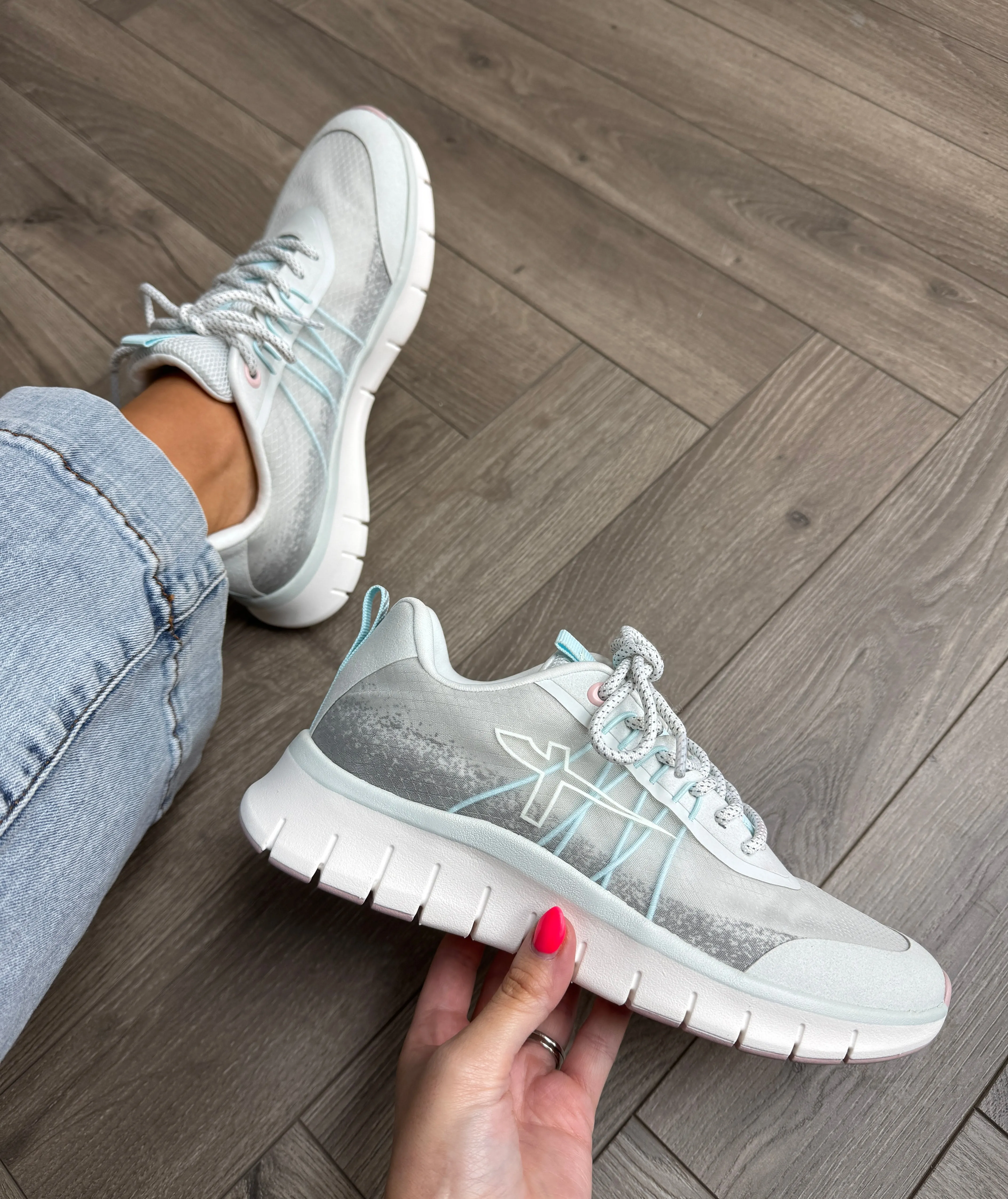 Tamaris Sports Active Trainer 23767 - Light Grey (T47)