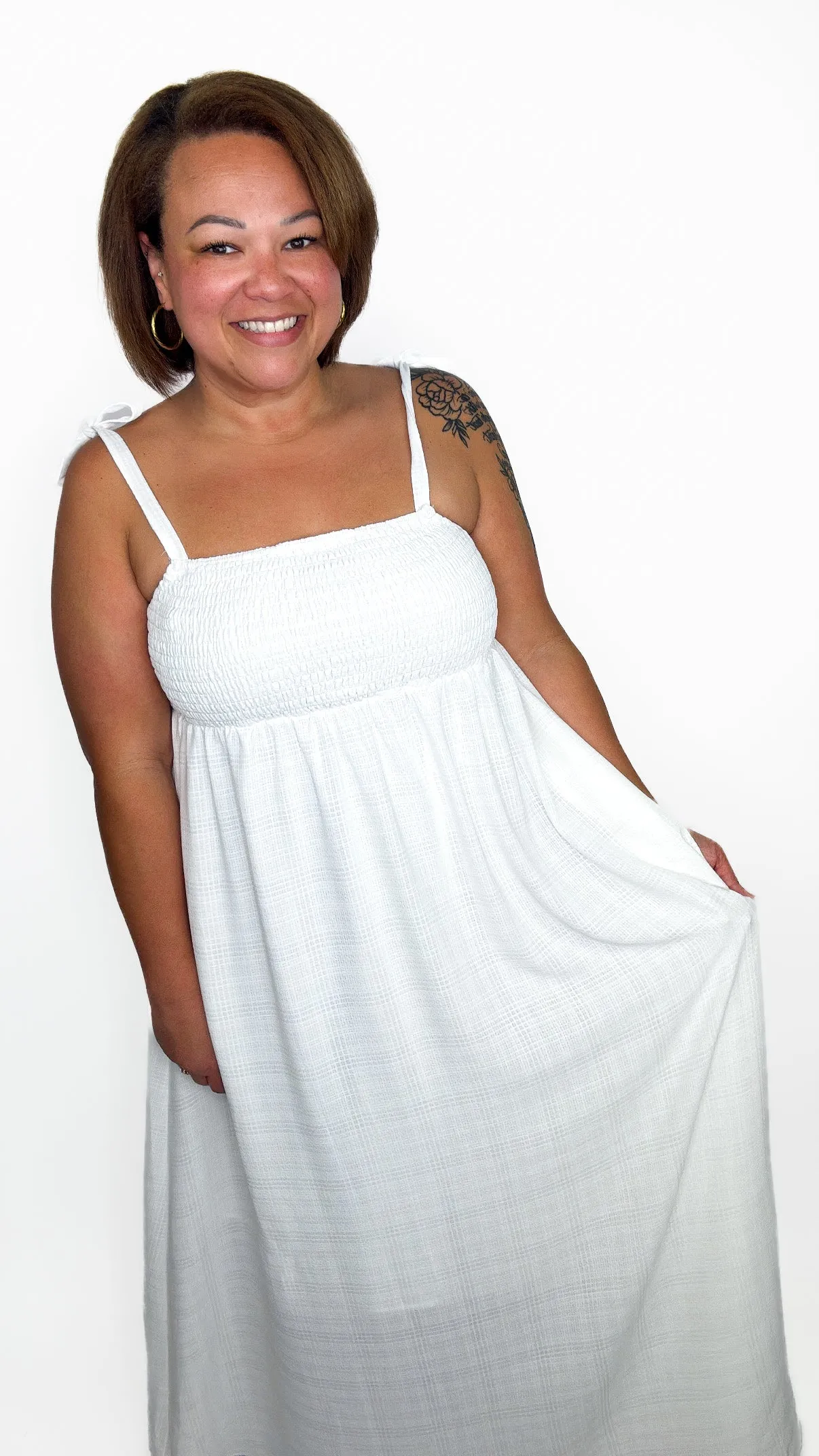 The Breezy Tie-Shoulder Dress