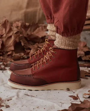 The Red Wing Heritage Boot. -- Heritage Brown Colorblock