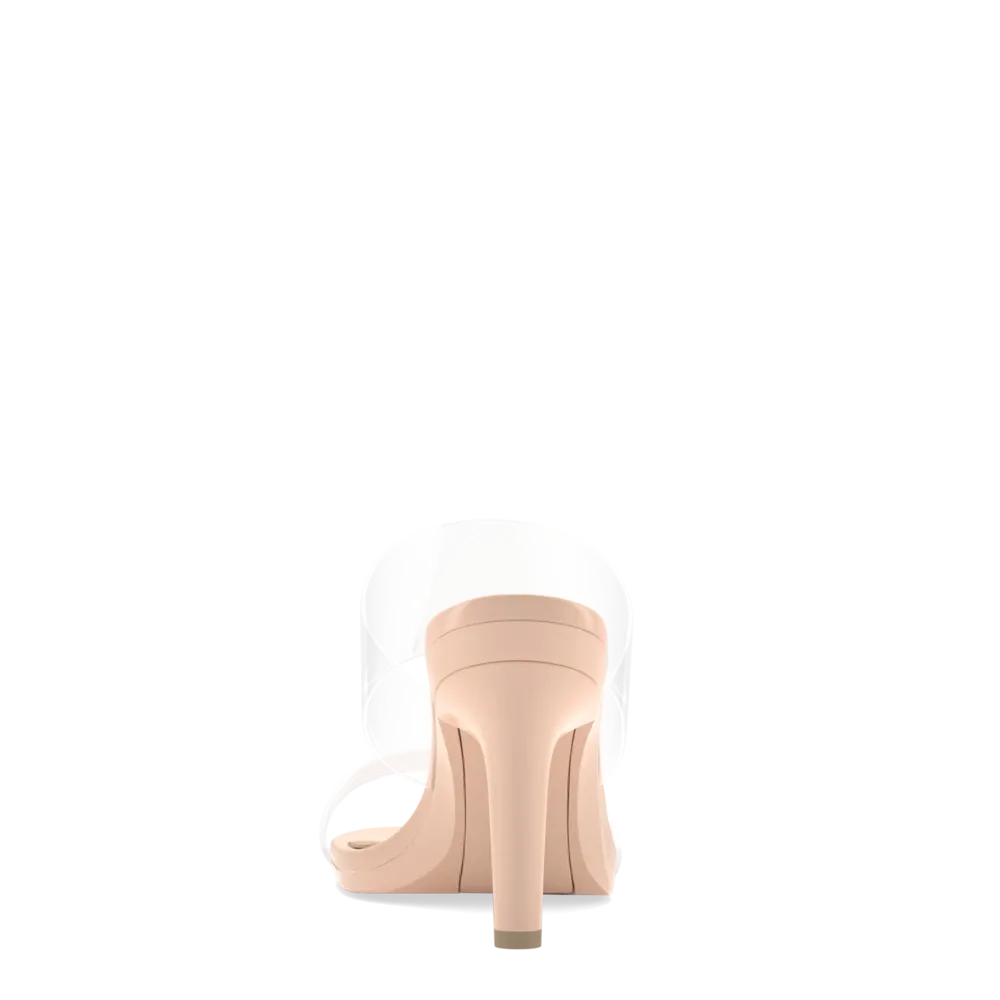 The Slide - Clear/Sand    Stiletto Heel Kit 4 Sand