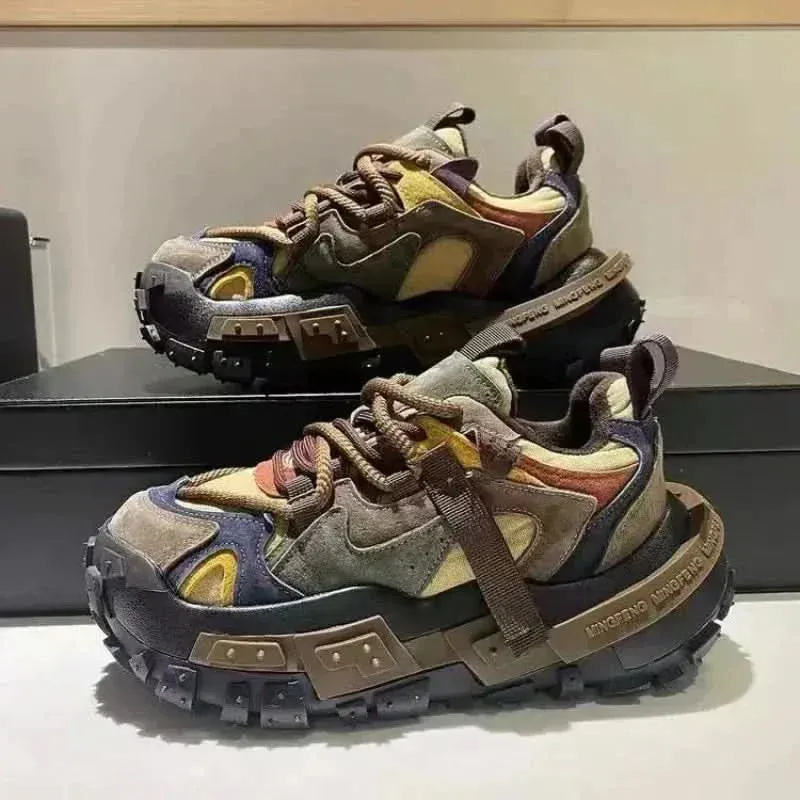 Tire Shoes for Men - Designer Tire Bottom Sneakers