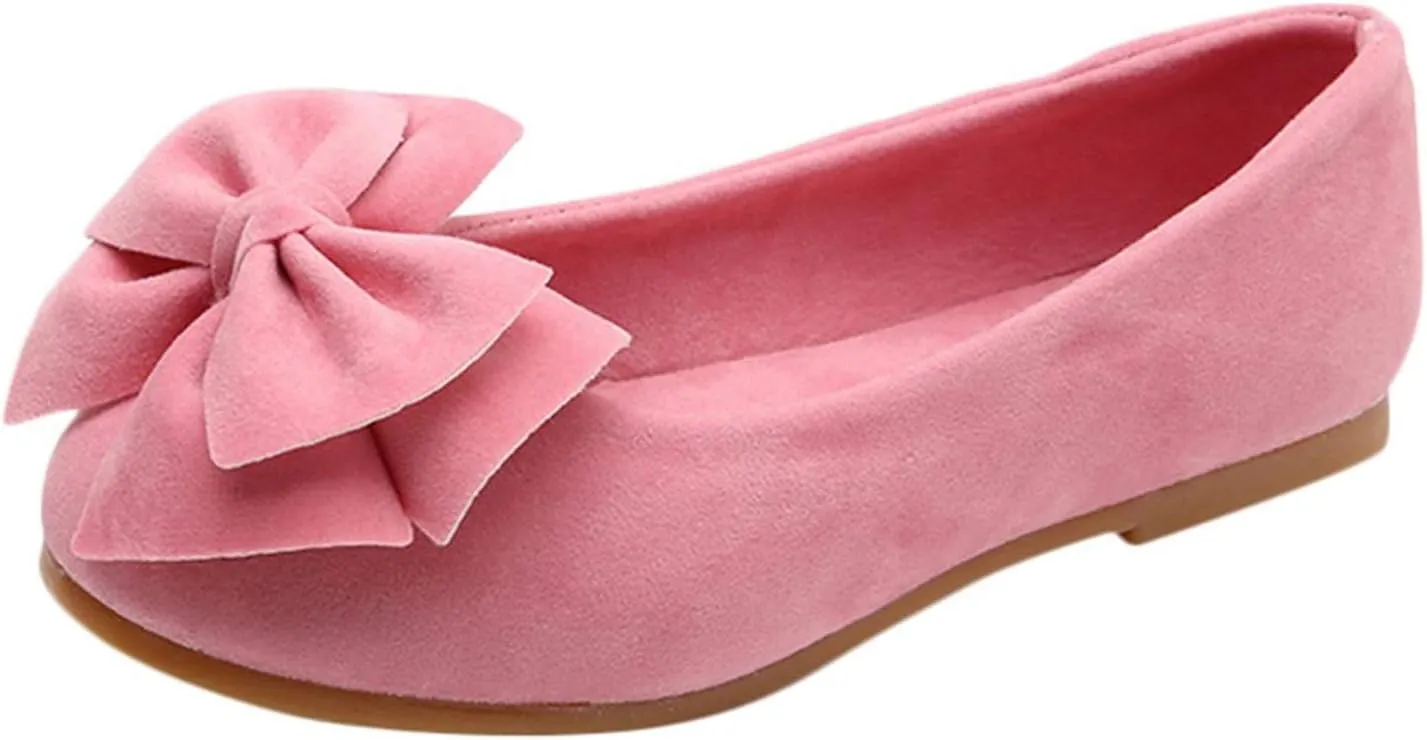 Toddler Girls Dress Shoes Cute Mary Jane Shoes Ballet Flats Flower Girl Shoes for Weeding Casual Girls Dress Shoes