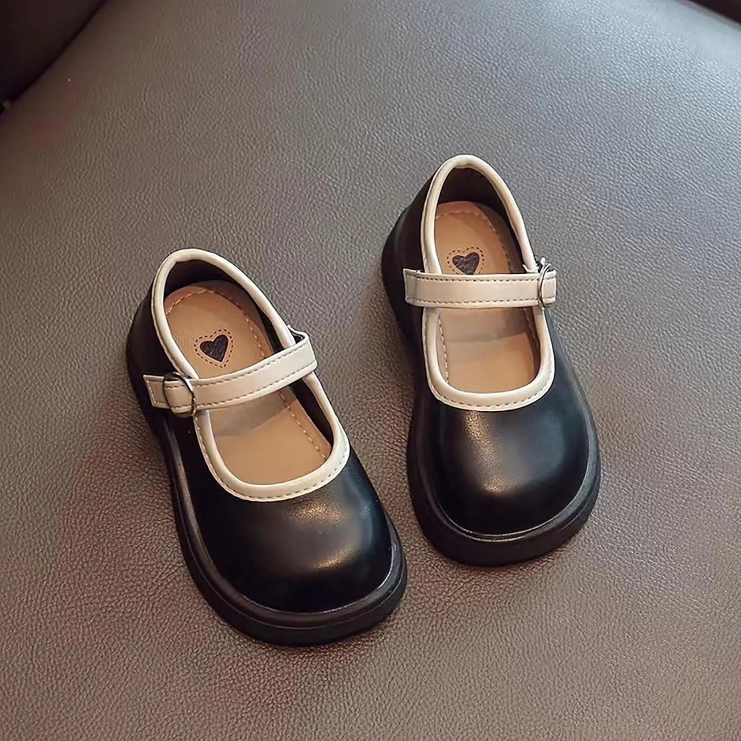 Toddler Girls Mary Jane Dress Shoes Flower Girl Shoes Little Girls School Oxford Flats Dress Shoes for Toddler Girls
