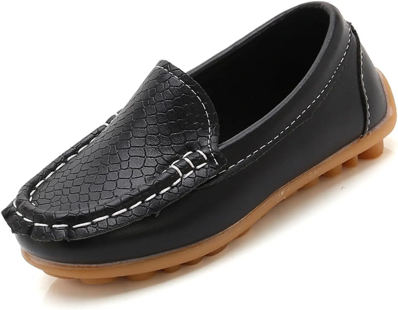 Toddler Little Kid Boys Girls Soft Slip On Loafers Dress Flat Shoes Boat Shoes Casual Shoes Slip on Toddler Shoes