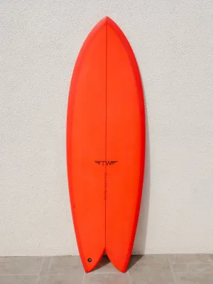 Tyler Warren | Performance Dream Fish 5’8” Sunrise Orange Surfboard