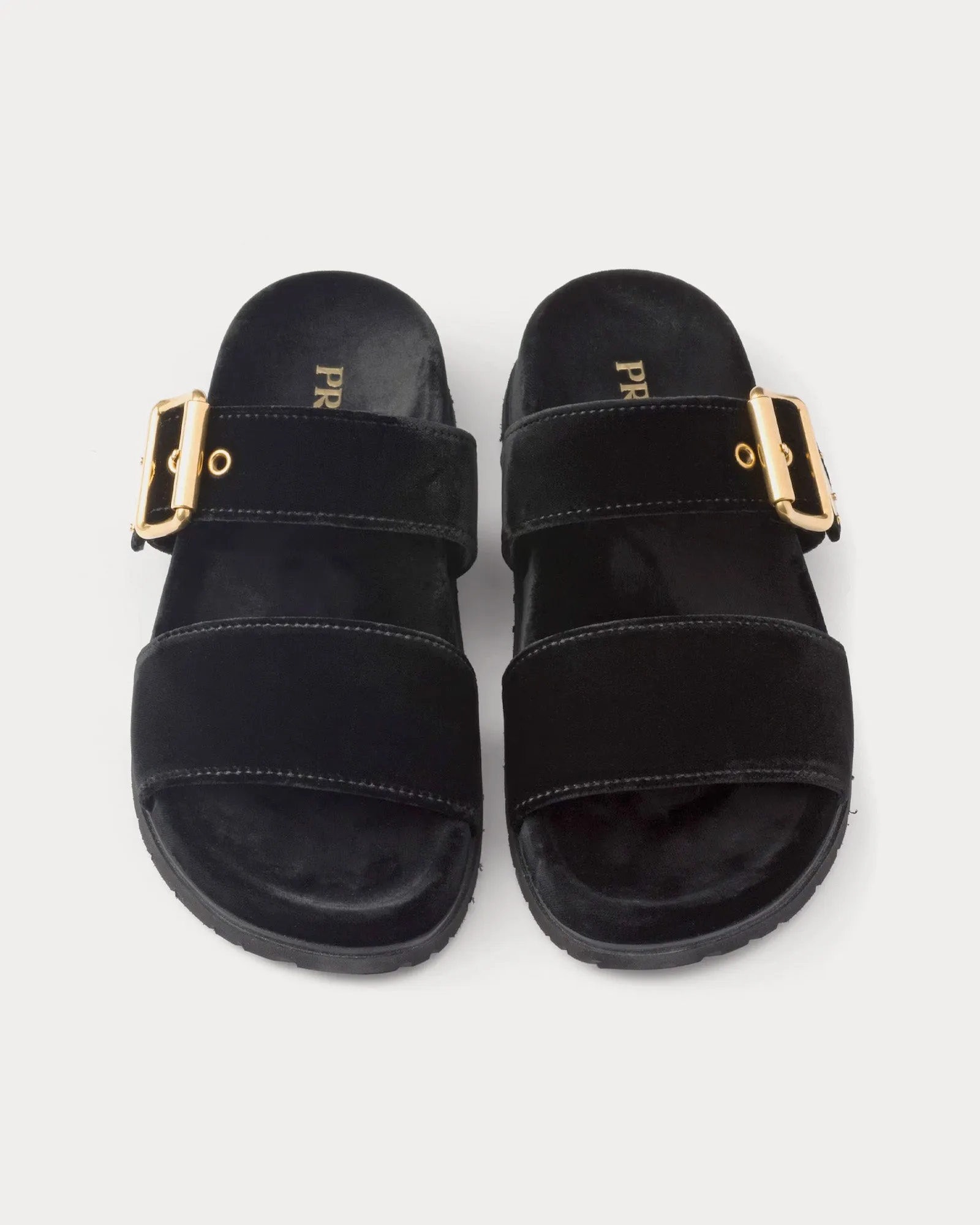 Velvet Black Slides