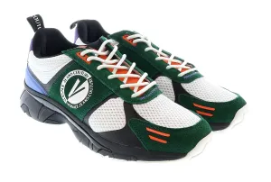 Versace Jeans Couture White/Multi V- Logo Fashion Sneakers-