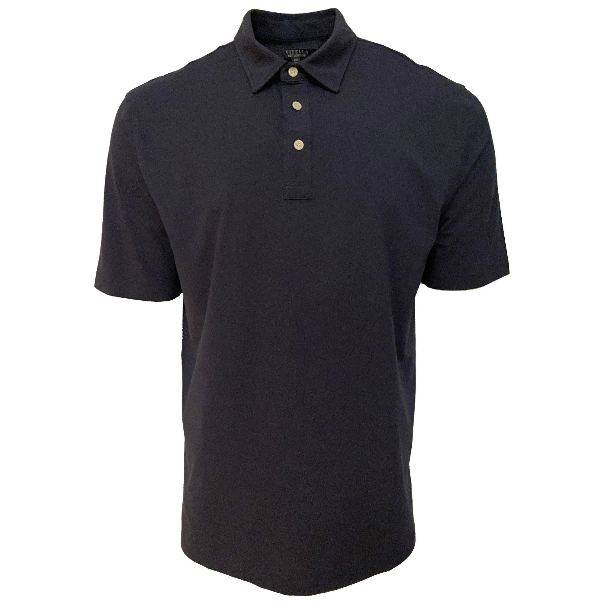 Viyella Harley Pima Cotton Solid Polo