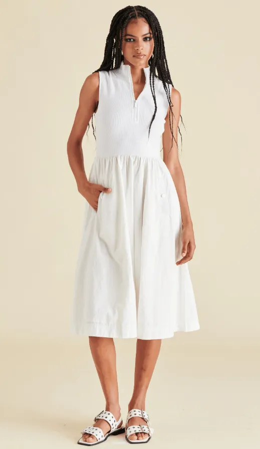 White Berlin Dress
