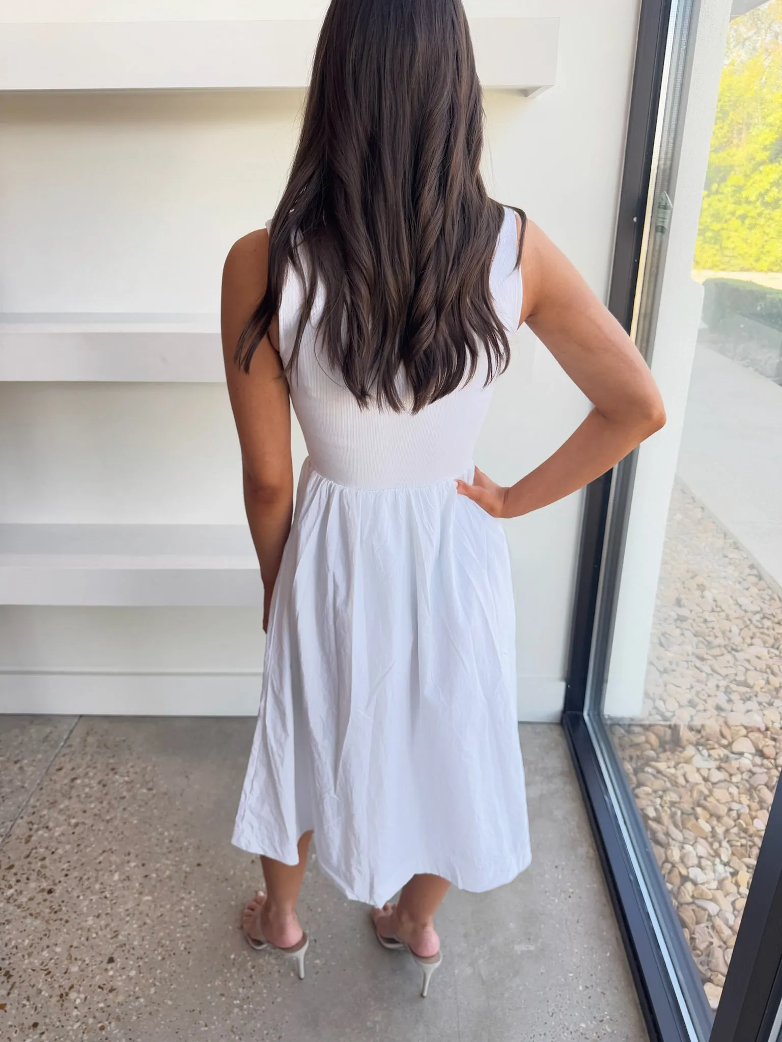 White Berlin Dress
