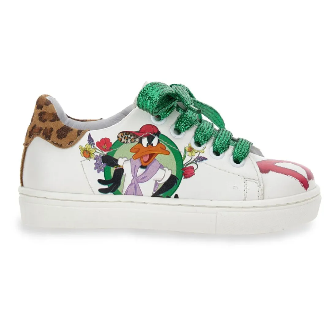 White 'Daffy' Trainers