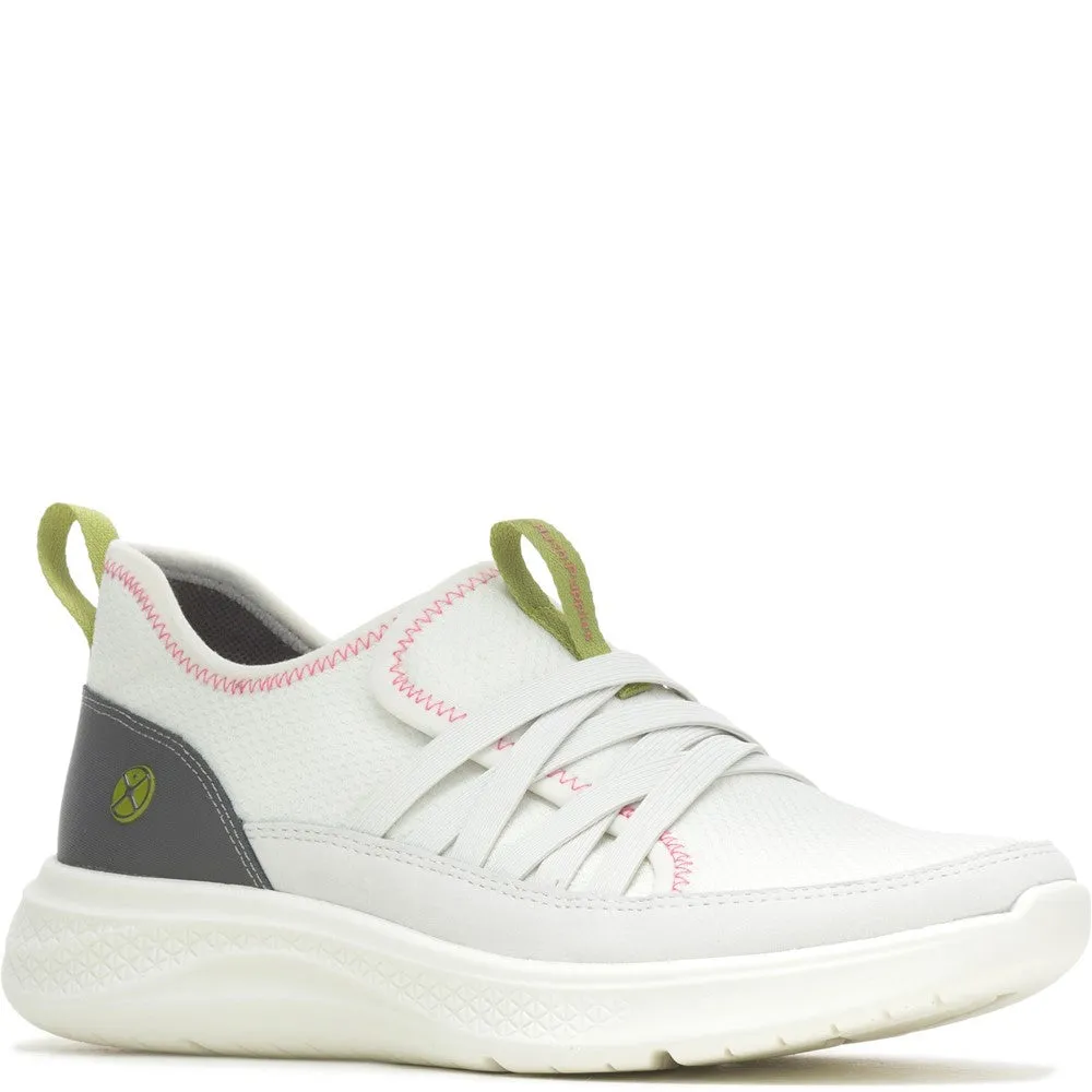 White Elevate Slip-On Shoes
