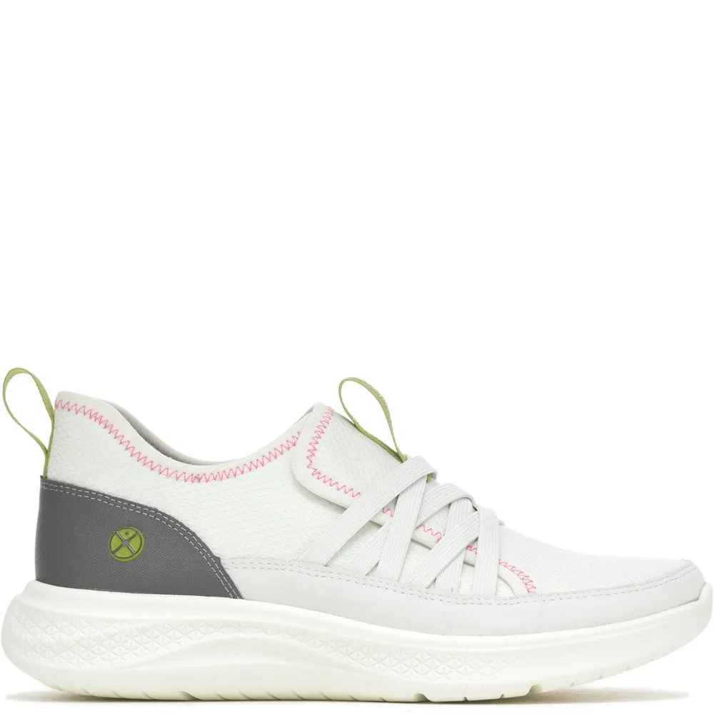 White Elevate Slip-On Shoes