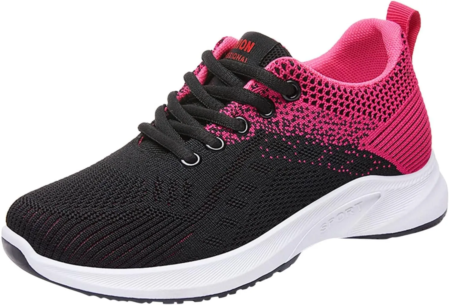 Womens Lace Up Walking Shoes Memory Foam Lightweight Comfort Running Shoes for Men Walking Men's Shoes Casual Brown Sneakers Black Tennis Shoe Cross Trainer Shoe