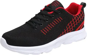Women's Running Walking Tennis Shoes Comfortable Lace Up Womens Running Shoes Jogging Casual Shoes for Fall Dress Sneakers Brown Tennis Shoe Cross Trainer Shoe